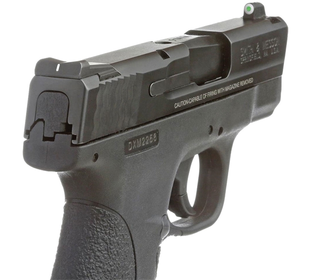 Picture of XS Sights Sw0024s3 Dxw Big Dot Night Sights-Smith & Wesson  Black | Green Tritium White Outline Front Sight White Stripe  Rear Sight SW-0024S-3 647533041874