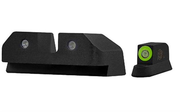 Picture of XS Sight Systems R3d CZ P10 Green Tritium Set Green Front Focus Ring