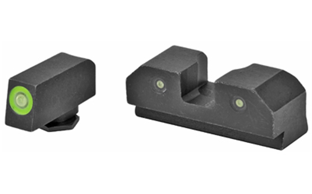 Picture of XS Sights  Ram  Glock 17,19,22-24,26-27,31-36,38 Tritium Front Green Green Tritium