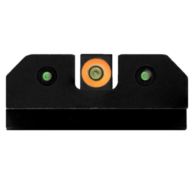 Picture of XS Sights  Ram  S&W M&P,M&P 2.0 Green Tritium W/Orange Outline