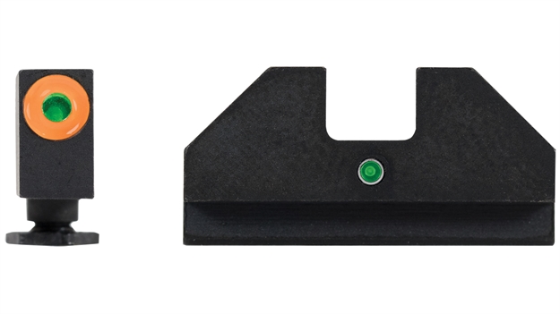 Picture of XS Sights F8 Ngt Sgt Set For Glocks W/ Frnt Org Dot/Rear Wide Ntch GL-F006P-5 647533045759