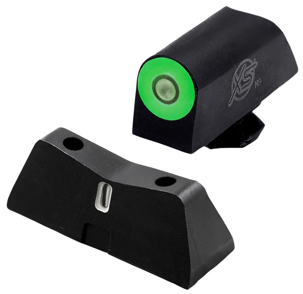 Picture of  XS Sights Glx202s5g Dxt2 Pro Night Sight Set Green Tritium Front/Black Oxide Frame Compatible W/Glock 42/43/43X/48