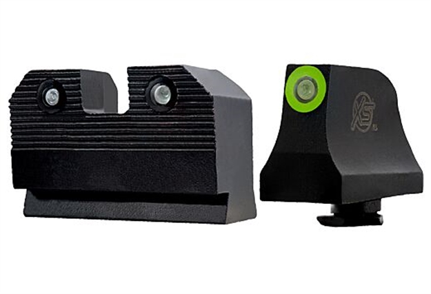 Picture of XS Sights R3d 2.0 For Glock 17/19 Optic/Suprsr Height Green Trit GL-R204P-6G