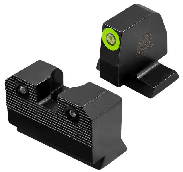Picture of XS Sights Swr205p6g R3d 2.0 Night Sight Set Green Tritium Front/ Black Oxide Frame, Fits S&W M&P 2.0 OR Full Size & Compact SW-R205P-6G 647533004220