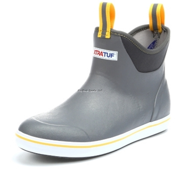 Picture of Xtratuf 6" Full Rubber Deck Boot - Size 11 - Gray/Yellow