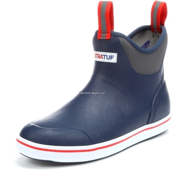 Picture of Xtratuf 6" Full Rubber Deck Boot - Size 8 - Navy/Red