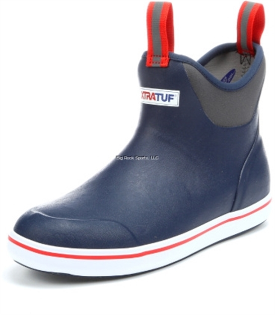 Picture of Xtratuf 6" Full Rubber Deck Boot - Size 9 - Navy/Red