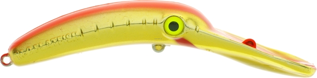 Picture of Yakima Bait Mag Lip Trolling Plug 3.0, 3", 7/32 Oz, Metallic Gold Flame
