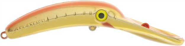 Picture of Yakima Bait Mag Lip Trolling Plug 3.5, 3 1/2",  Metallic Gold Flame