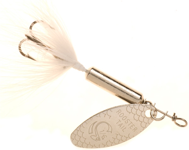 Picture of Yakima Rooster Tails Rooster Tail 1/6 Chrome/Wht 210