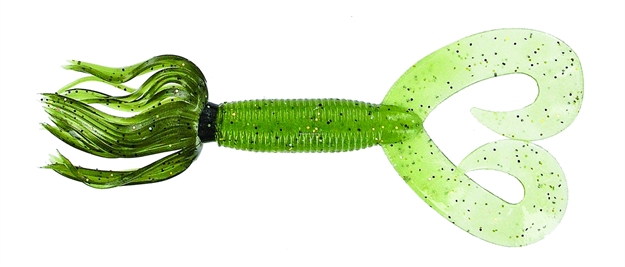 Picture of Yamamoto Double Tail Hula Grub, 5", 10Pk, Baby Bass