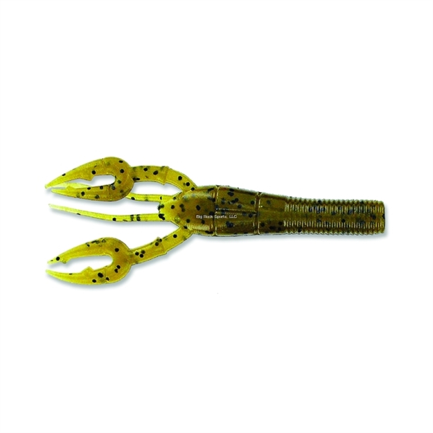 Picture of Yamamoto Fat Baby Craw , 3.75", 7Pk, Green Pumpkin With Large Black