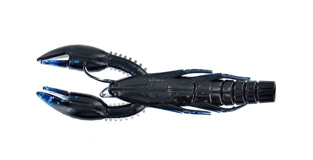 Picture of Yamamoto Psychodad Crawdad Bait, 4", 5Pk, Black & Blue