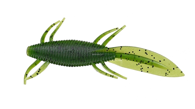 Picture of Yamamoto Sanshouo Salamander, 5", 6Pk, Fading Watermelon W/Black Flake