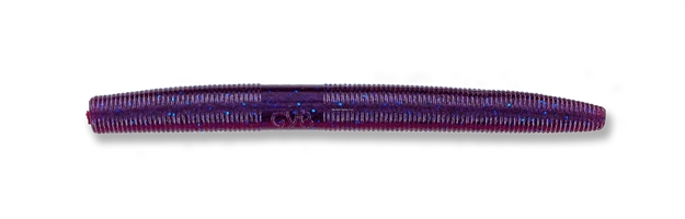 Picture of Yamamoto Senko Worm, 4", 10Pk, Purple Pearl With Small Blue
