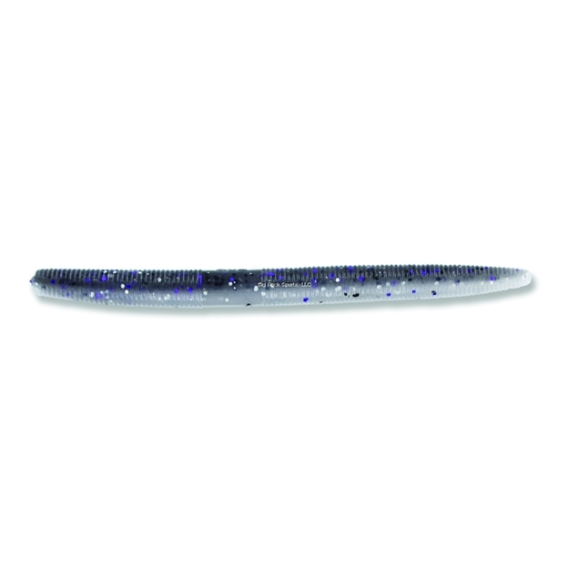 Picture of Yamamoto Senko Worm, 4", 10Pk, Smoke With Purple & Hologram Laminate