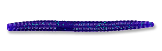 Picture of Yamamoto Senko Worm, 5", 10Pk, Junebug Purple With Emerald Flake 9-10-213
