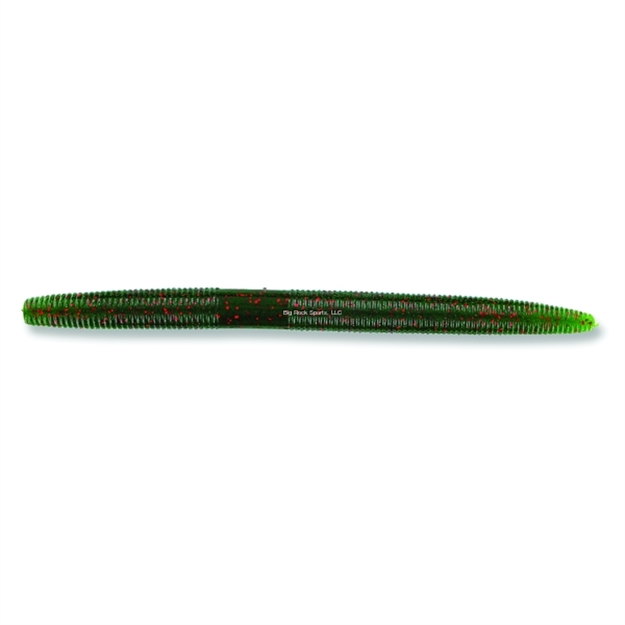 Picture of Yamamoto Senko Worm, 5", 10Pk, Watermelon With Red 9-10-337