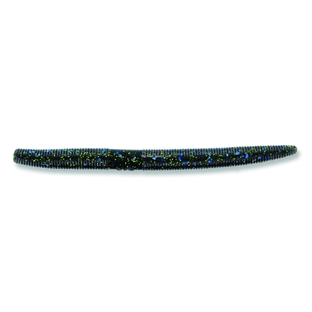 Picture of Yamamoto Senko Worm, 6", 5Pk, Smalloke With Large Black/Blue/Small Chartreuse