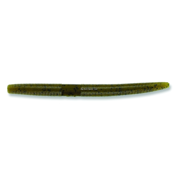 Picture of Yamamoto Senko Worm, 7", 5Pk, Green Pumpkin With Black