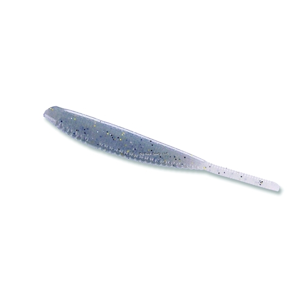 Picture of Yamamoto Shad Shape Worm, 3.75", 10Pk, Natural Shad With Hologram/Gold/Black Flake