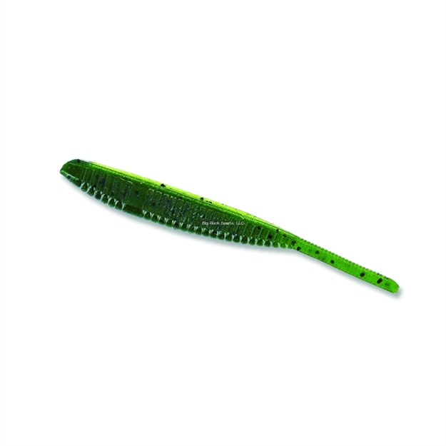 Picture of Yamamoto Shad Shape Worm, 3.75", 10Pk, Watermelon With Black