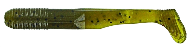 Picture of Yamamoto Swim Senko, 3.5", 7Pk, Green Pumpkin & Black Flake