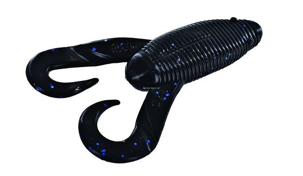 Picture of Yamamoto Yamafrog Soft Plastic Frog, 3.75", Black With Large Blue