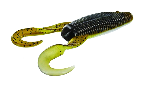 Picture of Yamamoto Yamafrog Soft Plastic Frog, 3.75", Green Pumpkin & White Laminate