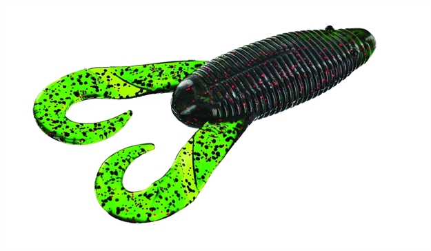 Picture of Yamamoto Yamafrog Soft Plastic Frog, 3.75", Watermelon With Black & Red