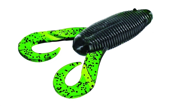 Picture of Yamamoto Yamafrog Soft Plastic Frog, 3.75", Watermelon With Black Flake