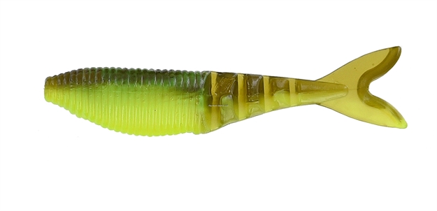 Picture of Yamamoto Zako Swimbait, 4", 6Pk, Green Pumpkin NO Flake/192