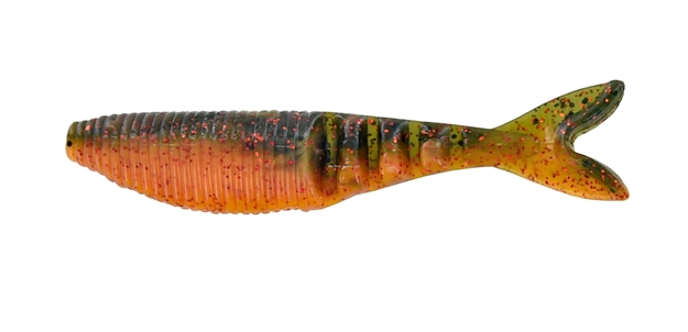 Picture of Yamamoto Zako Swimbait, 4", 6Pk, Watermelon W/Copper/Orange W/Rd 134-06-956