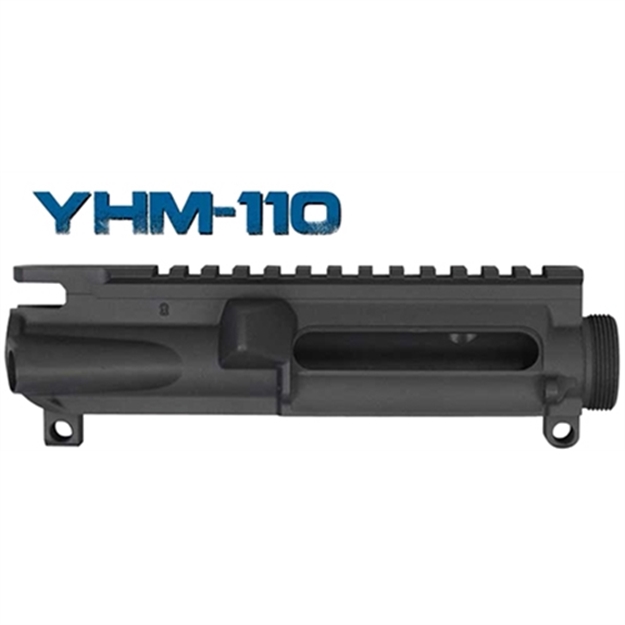 Picture of  Yankee Hill 110 Flat Top Upper Receiver 5.56X45mm Nato 7075-T6 Aluminum Black Anodized Receiver For Ar-15