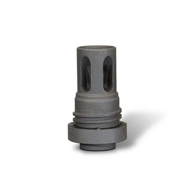 Picture of  Yankee Hill 4315M13la Mini QD Flash Hider Black Phosphate M13.5X 1 LH Threads 2.13" Oal For 5.56X45mm Nato Ar-Platform 841812101109