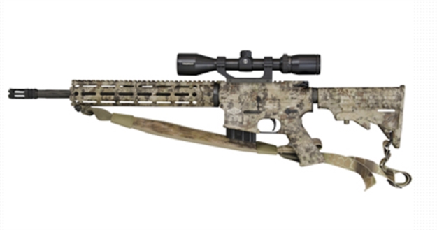 Picture of Yhm Hunt Ready Camo 300Blk 16" 5Rd