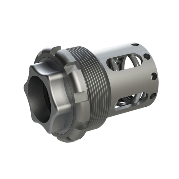 Picture of  Yankee Hill 2055 Nelson Booster Assembly 1-3/8"-24 Tpi 17-4 Stainless Steel Matte Black 841812101215