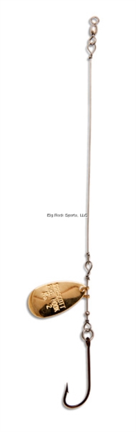 Picture of Yellow Bird Prescott Spinner, 6" Leader 1-1/4" Prescott Blade - Gld