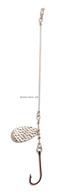 Picture of Yellow Bird Prescott Spinner, 6" Leader 1-1/4" Prescott Blade - Ham Chr