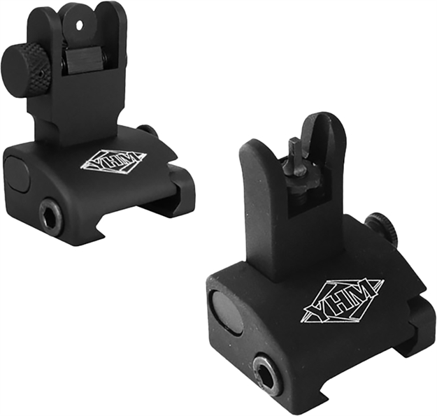 Picture of  Yankee Hill 5040 Q.D.S. Sight Set  Black Hardcoat Anodized AR Platform