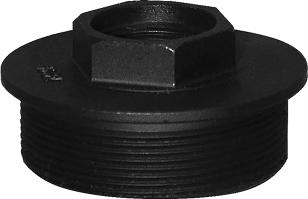 Picture of  Yankee Hill 214536 Hub Direct Thread Mount 1/2"-36 Tpi 17-4 Stainless Steel Black Melonite Qpq