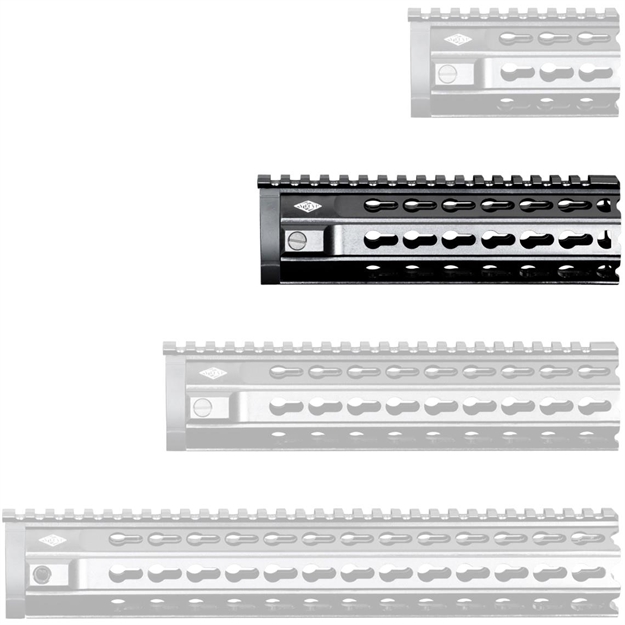 Picture of  Yankee Hill 5310 Kr7 Handguard  7.29" L Carbine Length Style Made OF 6061-T6 Aluminum With Black Matte Anodized Finish & Keymod Slots For Ar-15
