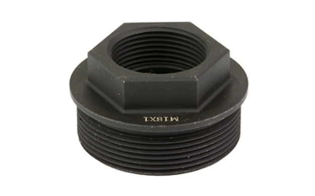 Picture of Yhm M18x1 Crbne Adptr Sdwnr M2 Blk YHM-3252