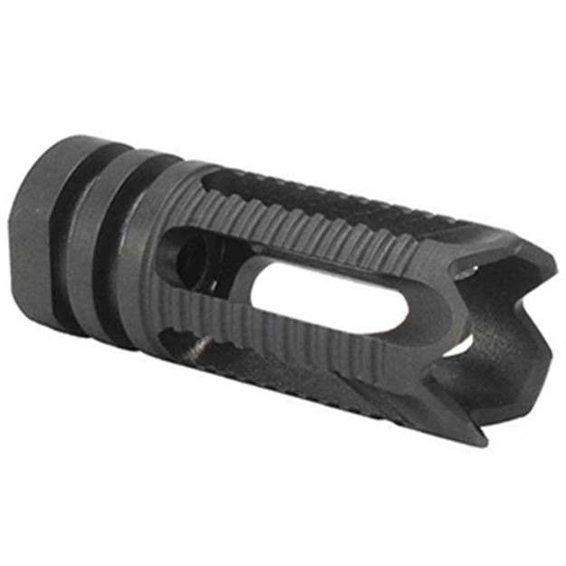 Picture of  Yankee Hill 285C2 Phantom Flash Hider Black Steel With 1/2"-28 Tpi Threads & Teeth For 5.56X45mm Nato Ar-Platform 816701013634