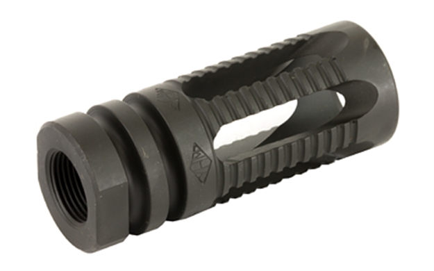 Picture of  Yankee Hill 285C1 Phantom Flash Hider Black Steel With 1/2"-28 Tpi Threads & 2.13" Oal For 5.56X45mm Nato Ar-Platform 816701013627