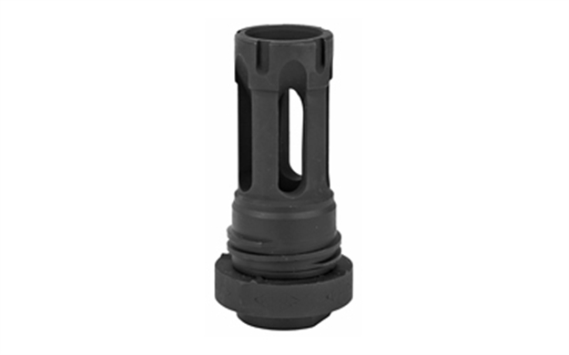Picture of  Yankee Hill 430228A QD Light Tactical Flash Hider Made OF Black Finish Steel With 1/2"-28 Tpi Threads For 30 Cal Ar-Platform