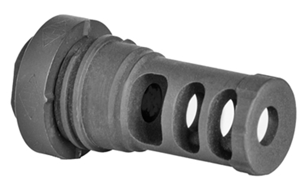 Picture of  Yankee Hill 5M2qd QD Muzzle Brake Black Steel With 1/2"-28 Tpi Threads & 2.50" Oal For 5.56X45mm Nato Ar-Platform