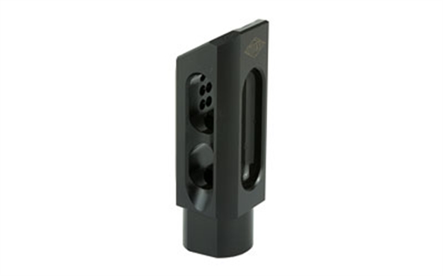 Picture of  Yankee Hill 3085Mba Slant Muzzle Brake Black Steel With 5/8"-24 Tpi Threads & 2.75" Oal For 30 Cal Ar-Platform 816701018271