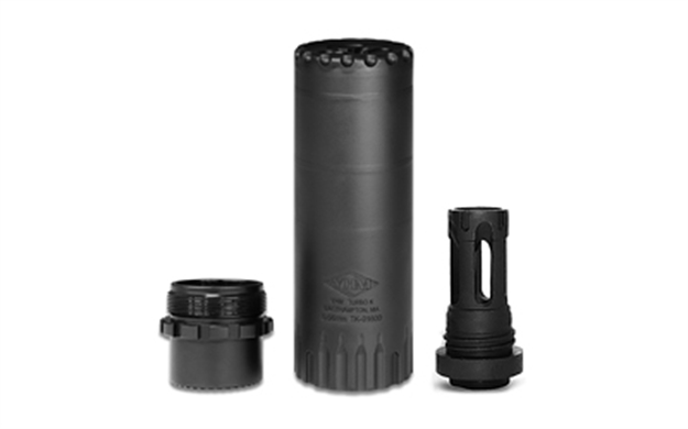 Picture of Yhm Trbo Krb 556 Sprsr W/Flsh Hdr BK YHM-2180-28 -