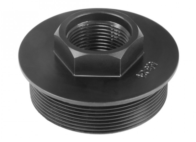 Picture of  Yankee Hill 214536 Hub Direct Thread Mount 1/2"-36 Tpi 17-4 Stainless Steel Black Melonite Qpq 841812100959